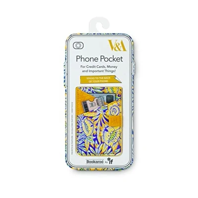 Imagen de IF V &amp; A Bookaroo Bolsillo para teléfono, diseño de tulipán y sauce, color amarillo, talla única