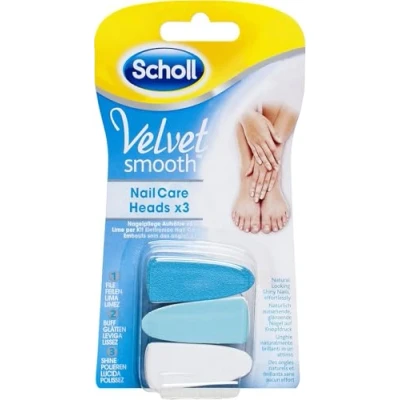 Imagen de Cuidado de uñas Scholl Velvet Smooth, sistema repuestos.