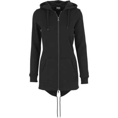 Imagen de Urban Classics Parka Sudadera con cremallera, Mujer, Talla: XS, Black
