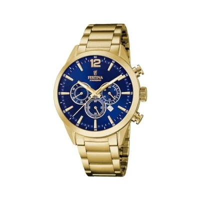 Imagen de Festina Mineralglas Cronógrafo, Hombre, Talla: One Size, Goldfarben