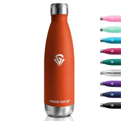 Imagen de Botella Termica 750ml, Cantimplora Acero Inoxidable sin BPA, de Agua Reutilizable con Doble Aislamiento, A Prueba Fugas, para Niños, Adultos, Escuela, Oficina, Gimnasio​
