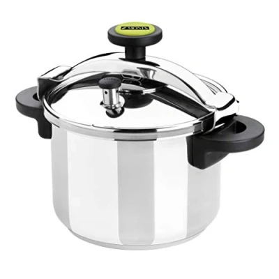 Imagen de Monix M530002 Olla, 18/10, Negro, Acero Inoxidable, 22 cm