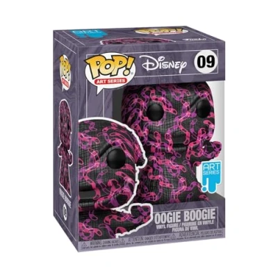 Imagen de Funko Pop! Disney: The Nightmare Before Christmas Oogie Boogie (Artist&#039;s Series) with Case Figura de Vinilo Coleccionable Incluye Estuche Protector Plástico Idea Regalo Movies Fans