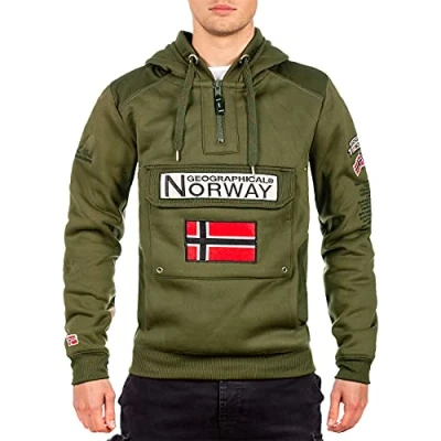 Imagen de Geographical Norway de Hombre Suéter Gymclass Caqui XXL