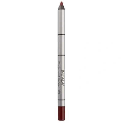 Imagen de IMPALA Lápiz de Labios Cremoso Waterproof Color Baya Profunda 222 Perfilador Permanente Labial Resistente al Agua Delineador Larga Duración Efecto voluminizador