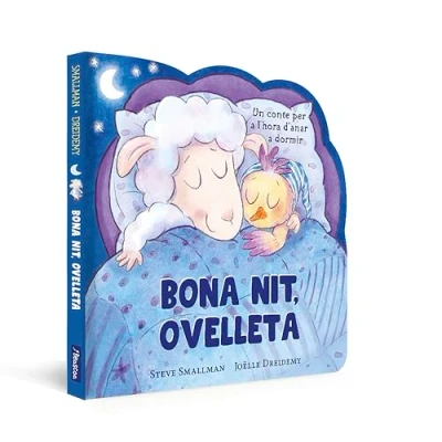 Imagen de Bona nit, Ovelleta (L&#039;ovelleta que va venir a sopar. Llibre de cartró) (Mans petitones)
