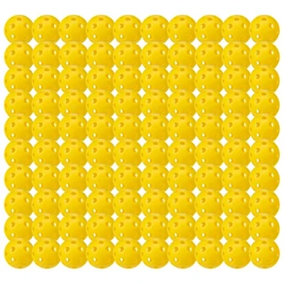 Imagen de Franklin Sports X 26 Pickleballs Paquete de 100 unidades, aprobado por Estados Unidos, amarillo