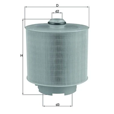 Imagen de Mahle Filter LX1006/2D Filtro De Aire