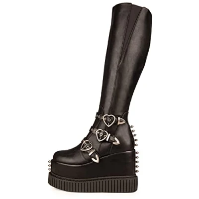 Imagen de LAMODA Landslide, Botas Altas hasta la Rodilla Mujer, Color Negro, 41 EU