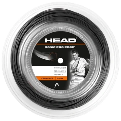 Imagen de Head Sonic Pro Edge Rollo Cordajes de Raquetas Tenis, Adultos Unisex, Antracite, 17