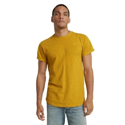Imagen de G STAR Lash Pique T Shirt Hombre, Multicolor (Dk Spice Htr D16396 d565 g478), S