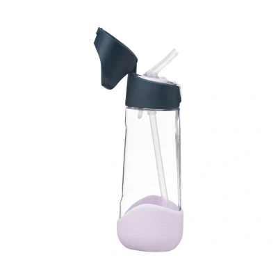 Imagen de Botella de Tritán con Pajita 600 ml Indigo Rose