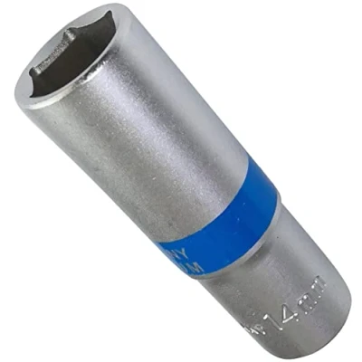 Imagen de AERZETIX: Llave de vaso largo 14mm 3/8&quot; hexagonal C4216