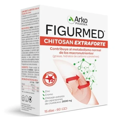 Imagen de Figurmed Chitosan Extra Forte 60 Capsulas