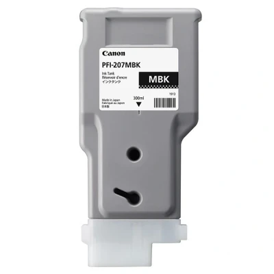 Imagen de Canon PFI 207MBK cartucho de tinta negro mate (original)