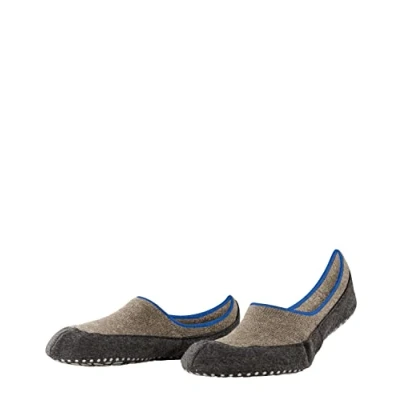 Imagen de FALKE Cosyshoe Invisible M HP lana puños en la suela 1 par, Calcetines para casa Hombre, Marrón (Oak Melange 5075), 41 42
