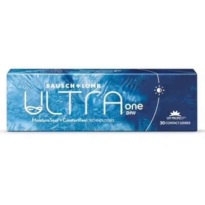Imagen de BAUSCH + LOMB ULTRA ONE DAY lentillas diarias esféricas, 30 unidades / 8.6 BC 14.20 DIA 02,50