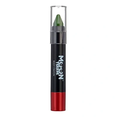 Imagen de Moon Terror Barra de pintura facial Halloween, crayón corporal Maquillaje SFX efectos especiales Zombi verde 3.5g