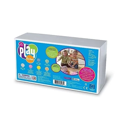 Imagen de Learning Resources ESP9264UK Alumnos de Espuma para Juegos Playfoam, Set 6 Bloques, Multicolor (ESP9264 UK)