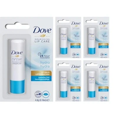 Imagen de Bálsamo Labial Dove Nourishing Lipcare 4,8g Hydrating Care Protector PAQUETE DE 4