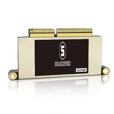Imagen de S SHARKSPEED SSD 256GB NVMe para MacBook Pro A1708 M.2 PCIe Gen3.0x4 3D NAND Disco Duro Sólido Interno Retina 13&quot; A1708(2016 2017) EMC 3164/2978 Non Touch Bar