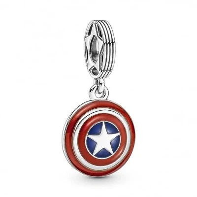 Imagen de Pandora Disney Mujeres Charm Azul/Rojo/Plata 790780C01