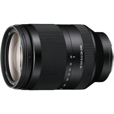 Imagen de Sony FE Zoom 24 240 mm f/3.5 6.3 OSS Full Frame, Gran Angular, Teleobjetivo (SEL24240), Negro