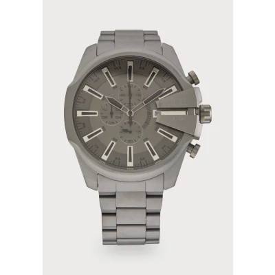 Imagen de Diesel Reloj Mega Chief Slim para Hombre, Movimiento cronógrafo con Correa de Acero Inoxidable, Grafito