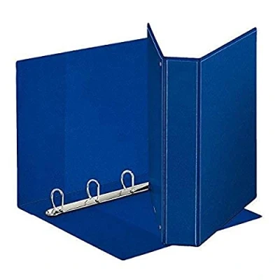 Imagen de Esselte carpeta de 4 anillas personalizable, color turquesa Dorso 7.5 cm