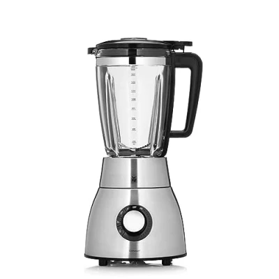 Imagen de WMF Kult Pro batidora de vaso (25.000 rpm, 1400 W, recipiente cristal 1,8 L, alto rendimiento, función batido, picado hielo y intervalo)