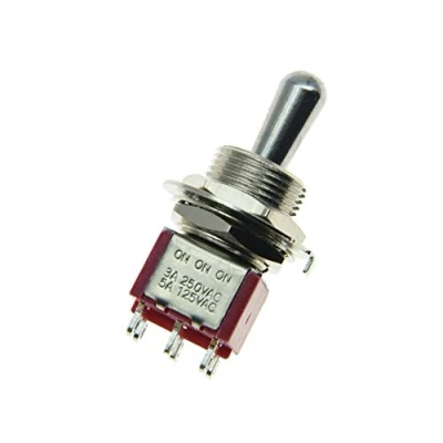 Imagen de KAISH amplificador de guitarra o DPDT 3 vías ON Toggle