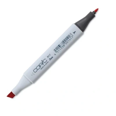 Imagen de COPIC Classic R17, Naranja carmín, Rotulador doble con punta media y fina