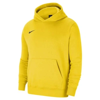 Imagen de Nike Performance Y NK FLC PARK20 PO Hoodie Jersey con capucha para niños, Talla: 128 140, Tour yellow black