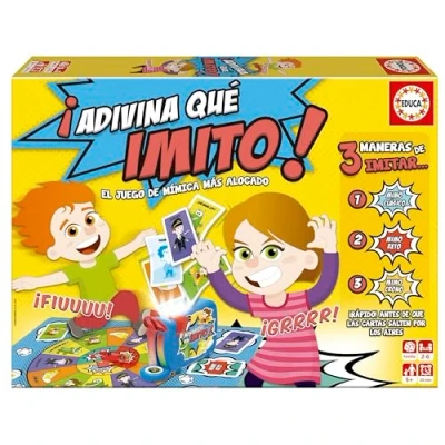 Imagen de Educa Adivina Que Imito Juego de Mesa Familiar mímica, a Partir 6 años, niños 7 8 9 años (16987)