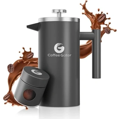 Imagen de cafetera de émbolo, francesa