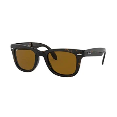 Imagen de Ray Ban Folding Wayfarer Gafas de Sol, Light Havana, 51 para Hombre