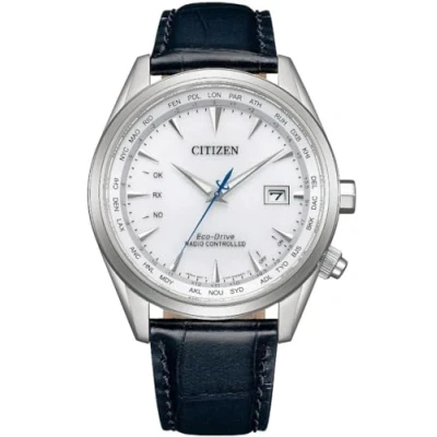 Imagen de CITIZEN Reloj Analógico para Hombres de Eco Drive con Correa en Cuero CB0270 10A