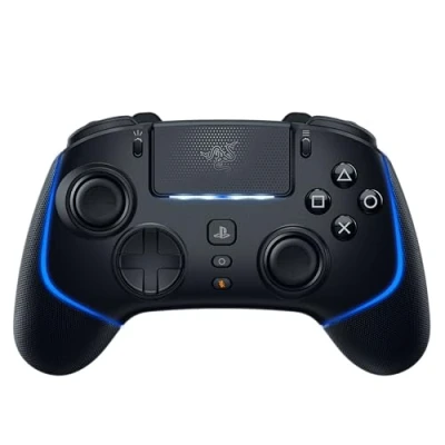 Imagen de Razer Wolverine V2 Pro Mando inalámbrico para PS5 y PC (HyperSpeed Wireless, botones de acción mecatáctiles, D Pad microinterruptor 8 direcciones, HyperTrigger) Negro