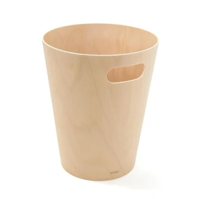 Imagen de Umbra Woodrow Cesto de basura, con capacidad 7.5 l, Natural