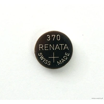 Imagen de 1 x Renata 370 fabricada en Suiza pilas de litio tipo botón SR920SW