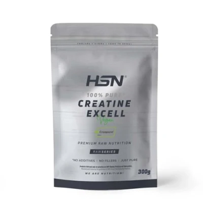 Imagen de HSN Creatina 100% CREAPURE en Polvo Sin Sabor 300g Monohidrato de Micronizada No Incluye Dosificador Añadidos y Libre Contaminantes GMO, Vegano, Gluten