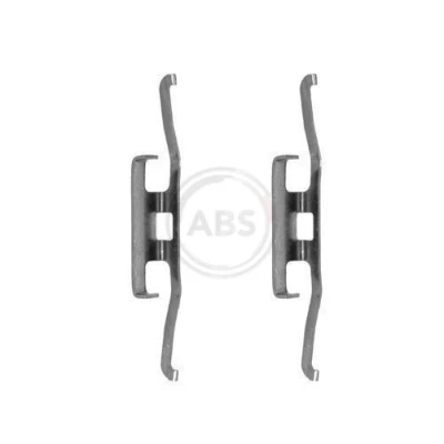 Imagen de A.B.S. 1098Q Kit de accesorios, pastillas frenos con abrazadera BMW: 3 Berlina, 7, Cabrio