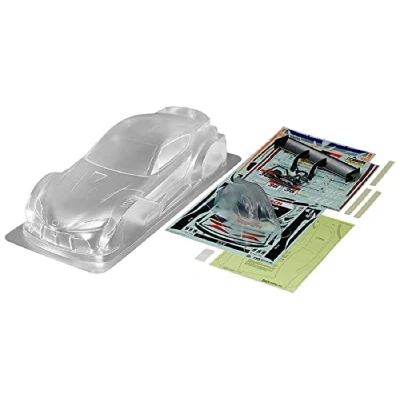 Imagen de TAMIYA 51678 Kit de carrocería au Tom&#039;s GR Supra Accesorios para Coche teledirigido, Repuesto, maquetas RC, modelismo