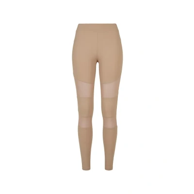 Imagen de Urban Classics Ladies TECH MESH Leggings Leggings, Mujer, Talla: Medium, Softtaupe