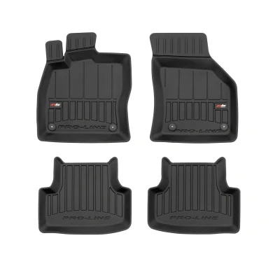 Imagen de FROGUM 3D407060 Juego de alfombrillas suelo Caucho delante y detrás 4 negro Adaptado SEAT: Leon III ST, Hatchback, SC norauto,