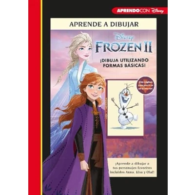Imagen de Aprende a dibujar Frozen II (Disney. Libros creativos): ¡Aprende tus personajes favoritos, incluidos Anna, Elsa y Olaf! (Aprendo con Disney)