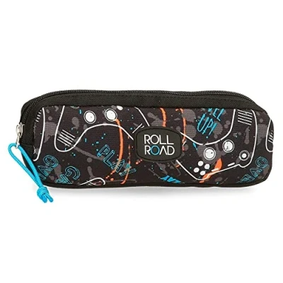 Imagen de Roll Road Gamers Estuche Negro 22x7x3 cms Poliéster