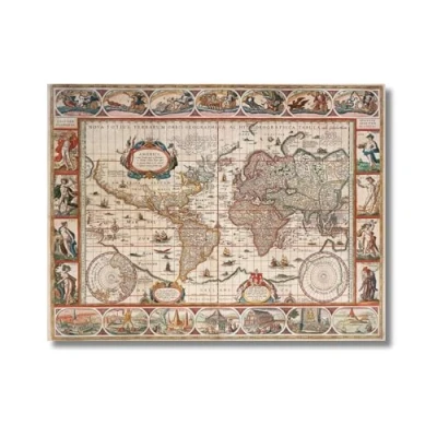 Imagen de Ravensburger Puzzle Mapa Mundi 1650, 2000 Piezas, Puzzles para Adultos y Niños, Piezas Adultos, Pegamento Enmarcar Puzzles, Rompecabezas Geografía, 98x75cm