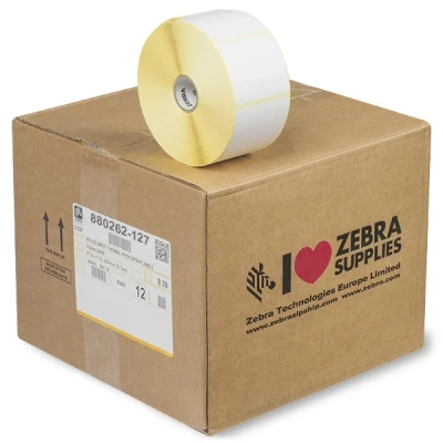 Imagen de Zebra Z Select 2000D Removable Blanco Etiquetas de impresora (Blanco, Papel, Transferencia térmica, 2100 pieza(s), 57.15 x 31.75, 12 pieza(s))