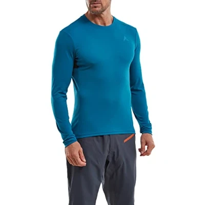 Imagen de Altura Kielder L/Weight Camiseta para Hombre, Talla XL, Color Azul Jersey LS